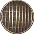 7/8" Bronze mesh button (22mm)