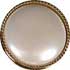 Pearl center button w/gold rim