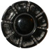 Carved horn daisy w/shank back
