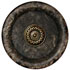 Dark grey w/ bronze pin shank