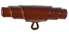 2" Brown Leather Wrapped Toggle