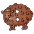 Brown Lamb 2-hole