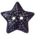 1" Purple Porcelain Starfish