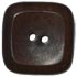 Brown Square Corrozo 2-Hole