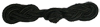 2 1/2" Black Frog