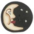 7/8" Moon Face (Fimo Clay)