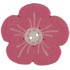 Pink Flower (Fimo Clay)