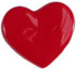 1/2" Red Heart with Shank