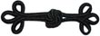 3 1/2" Black Frog