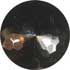 Round faceted Black glass