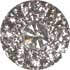 Silver Floral Setting w/ Clear Rhinestones