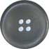 7/8" Black corrozo 4-hole Button (22mm)