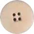 Ivory corrozo 4-hole