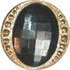 3/4" Black w/gold rim (20mm)