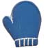 3/4" Blue Mitten