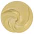 5/8" Opaque Yellow Swirl Cut Ball