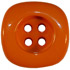 Orange Square w/Round Center 4-Hole