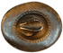 1 3/8" Antique Silver Cowboy Hat