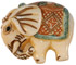 7/8" Carved Bone Elephant