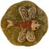 1 3/16" Carved Bone Dragonfly