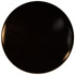 1 1/8" Shiny Black Flat Top Button