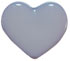 1/2" Lavender Heart