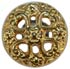 Gold Filigree with Shank Back