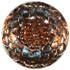 Copper Mirror Back w/ Flower Pattern