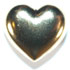 Silver Puffy Heart 