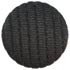3/4" (20mm) Black Ribbed Fabric Covered Was $1.50  Now .50