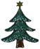 1" Christmas Tree