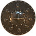 1 1/2" Gunmetal Dome Shield