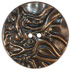 Bronze 2-Hole with Uneven Texture