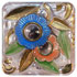 Glass Flower Buttons