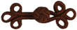 3 1/2" Brown Frog