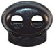 3/4" Black Oval Cord Lock