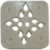 1 1/4" Square Open Moorish 2-Hole