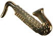 1 1/8" Gold Sax