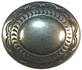 1 1/2" by 1 1/4" Oval Concho