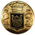 Gold with Black Enamel Crest