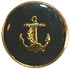Black with Gold Anchor