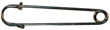 3" Basic Silver Pin