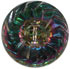 11/16" Mirror Back Green Aurora Glass