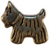 11/16" Silver Scottie Dog