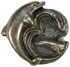 1" Pewter Dolphin