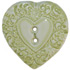 1 5/16" Light Green Art Stone Heart