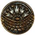 Bronze and Pewter Deco Glass