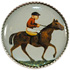 3/4" Horse and Rider