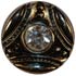 Silver Deco Glass with Crystal