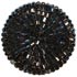 1" Gunmetal Beaded